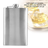 Stainless Steel Flask Pocket Bottle for Whiskey Liquor Wine Alcohol(10oz) - Extra Image