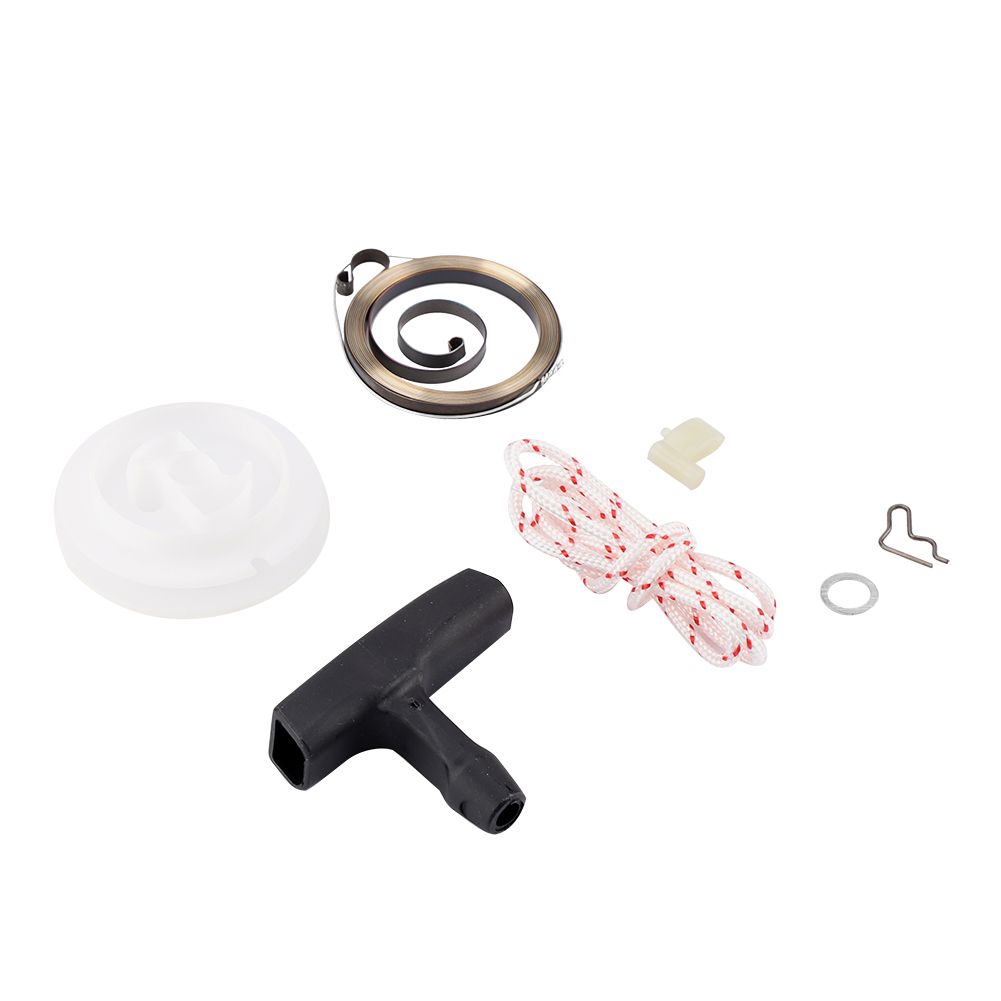 Pull Lawnmower Part Replacement Kit Starter Handle Pulley Rope Springs for 029 039 MS290 MS390
