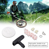 Pull Lawnmower Part Replacement Kit Starter Handle Pulley Rope Springs for 029 039 MS290 MS390