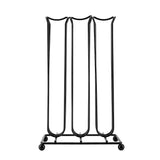 Black Color Chrome Plating Iron Coffee Capsule Storage Rack for Holding 42 Pieces Capsules