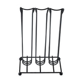 Black Color Chrome Plating Iron Coffee Capsule Storage Rack for Holding 42 Pieces Capsules