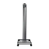 Black Color Chrome Plating Iron Coffee Capsule Storage Rack for Holding 42 Pieces Capsules - Extra Image