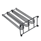 Black Color Chrome Plating Iron Coffee Capsule Storage Rack for Holding 42 Pieces Capsules - Extra Image