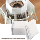 50pcs Set Drip Bags Hanging Cup Disposable Filter NOn woven Coffee Tea Making Tool