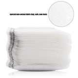 50pcs Set Drip Bags Hanging Cup Disposable Filter NOn woven Coffee Tea Making Tool - Top-Down View