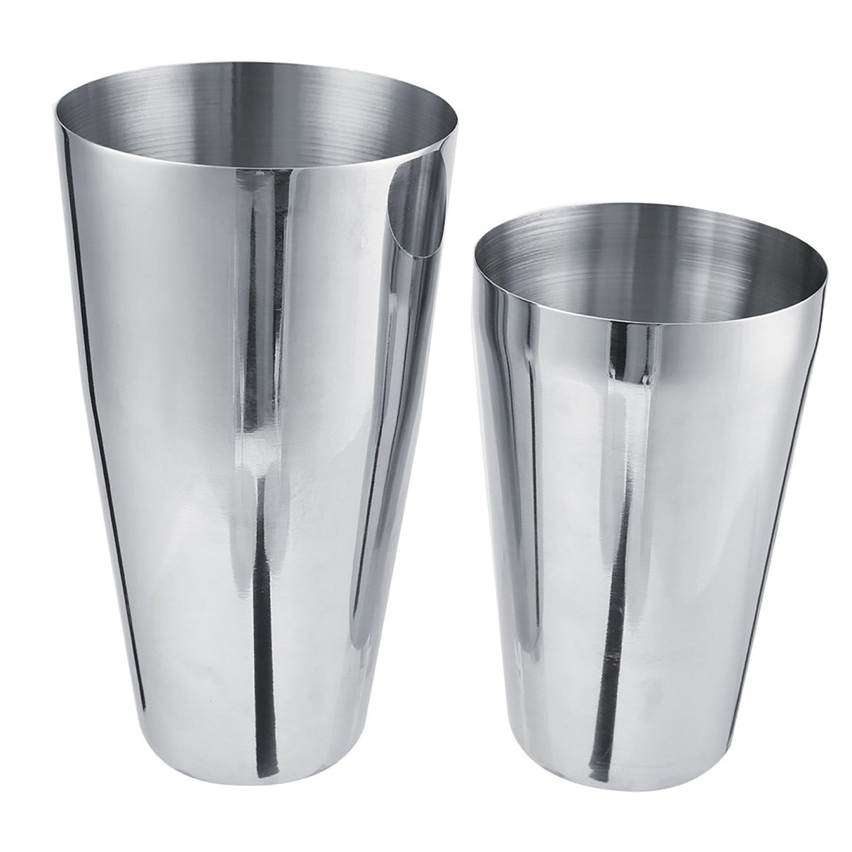 Stainless Steel Wine Cocktail Shaker Set Mixing Making Drinking Container Barware (800/600ml)