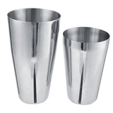 Stainless Steel Wine Cocktail Shaker Set Mixing Making Drinking Container Barware (800/600ml) - Front View