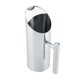 Stainless Steel Water Jug with Ice Guard Cold Drinking Pitcher Home Hotel Serving Tool (1.5L)