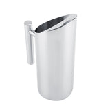 Stainless Steel Water Jug with Ice Guard Cold Drinking Pitcher Home Hotel Serving Tool (1.5L)