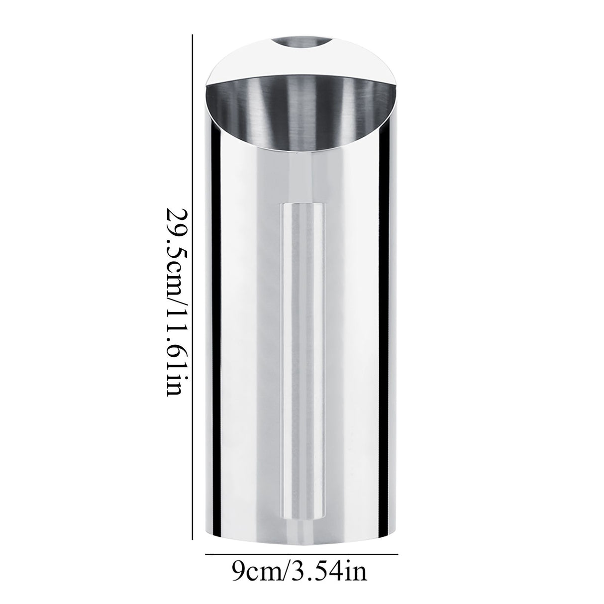Stainless Steel Water Jug with Ice Guard Cold Drinking Pitcher Home Hotel Serving Tool (1.5L)