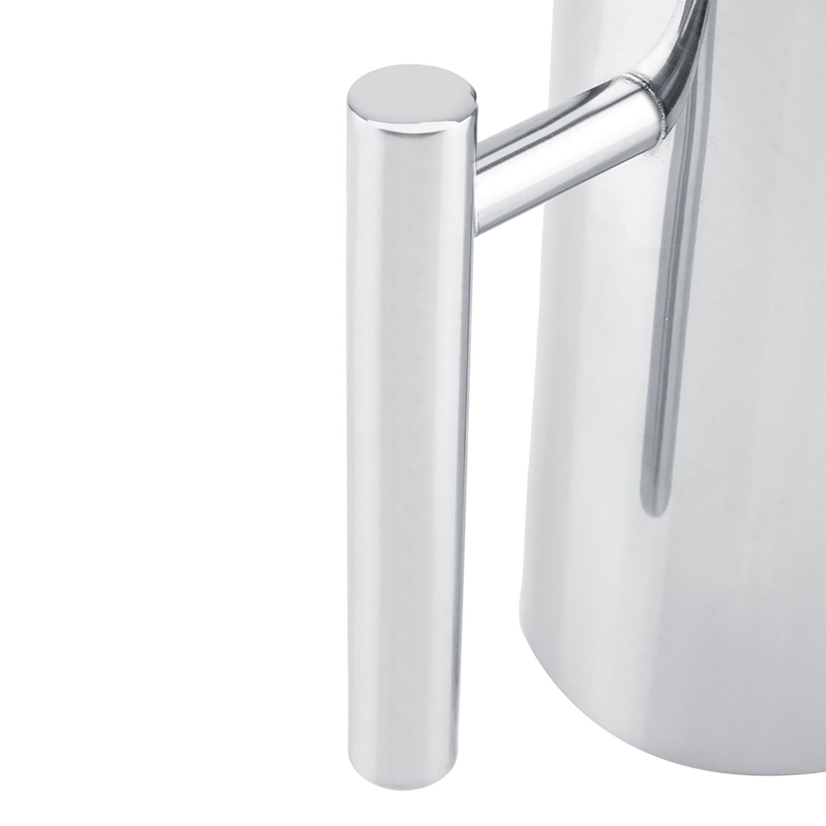 Stainless Steel Water Jug with Ice Guard Cold Drinking Pitcher Home Hotel Serving Tool (1.5L)
