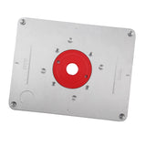 300mm X 235mm X 9.5mm DIY Router Table Insert Plate and Insert Ring Woodworking