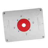 300mm X 235mm X 9.5mm DIY Router Table Insert Plate and Insert Ring Woodworking
