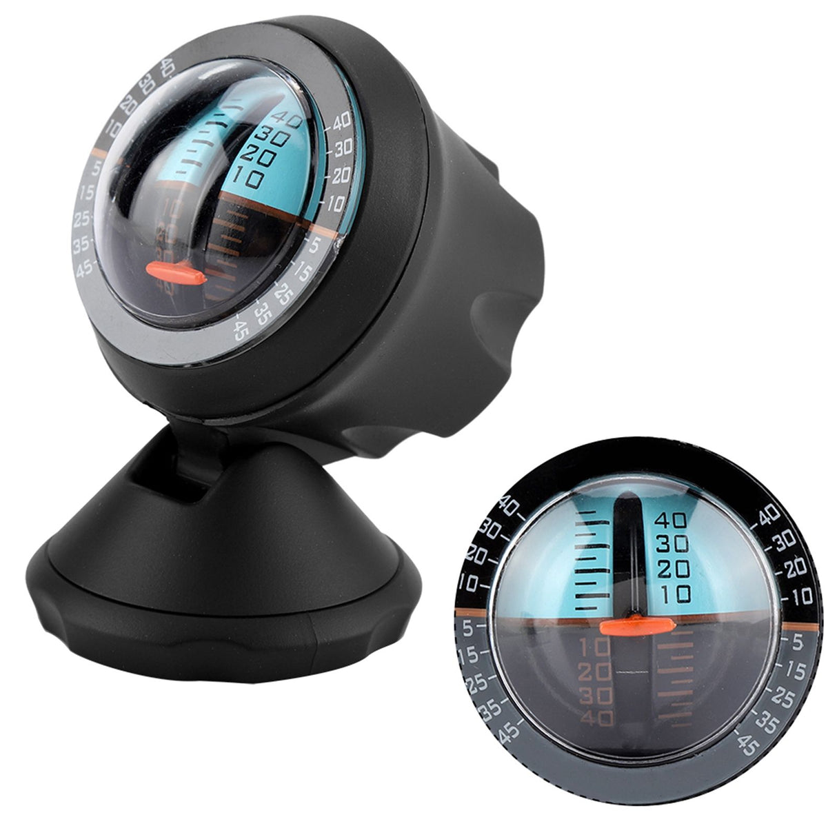 Car Vehicle Inclinometer Slope Indicator Meter Level Tilt Gauge Road Safety Instrument
