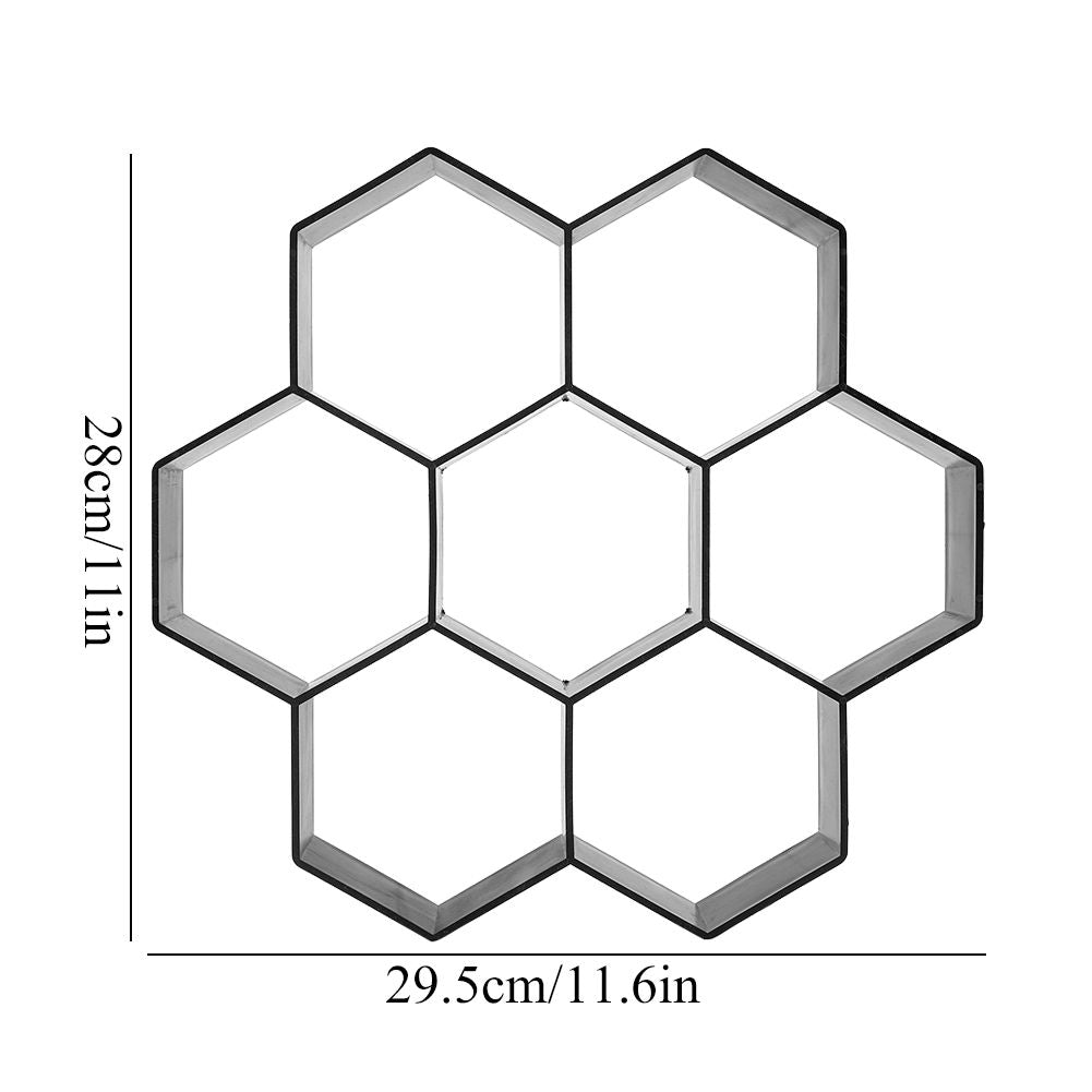 1Pc DIY Garden Path Maker Mold Concrete Stepping Stone Cement Paving Mould Brick
