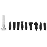 Knock Down Tools Tap Down Pen with Rubber Heads Paintless Dent Repair Hand Tool Set - 45-Degree Angle