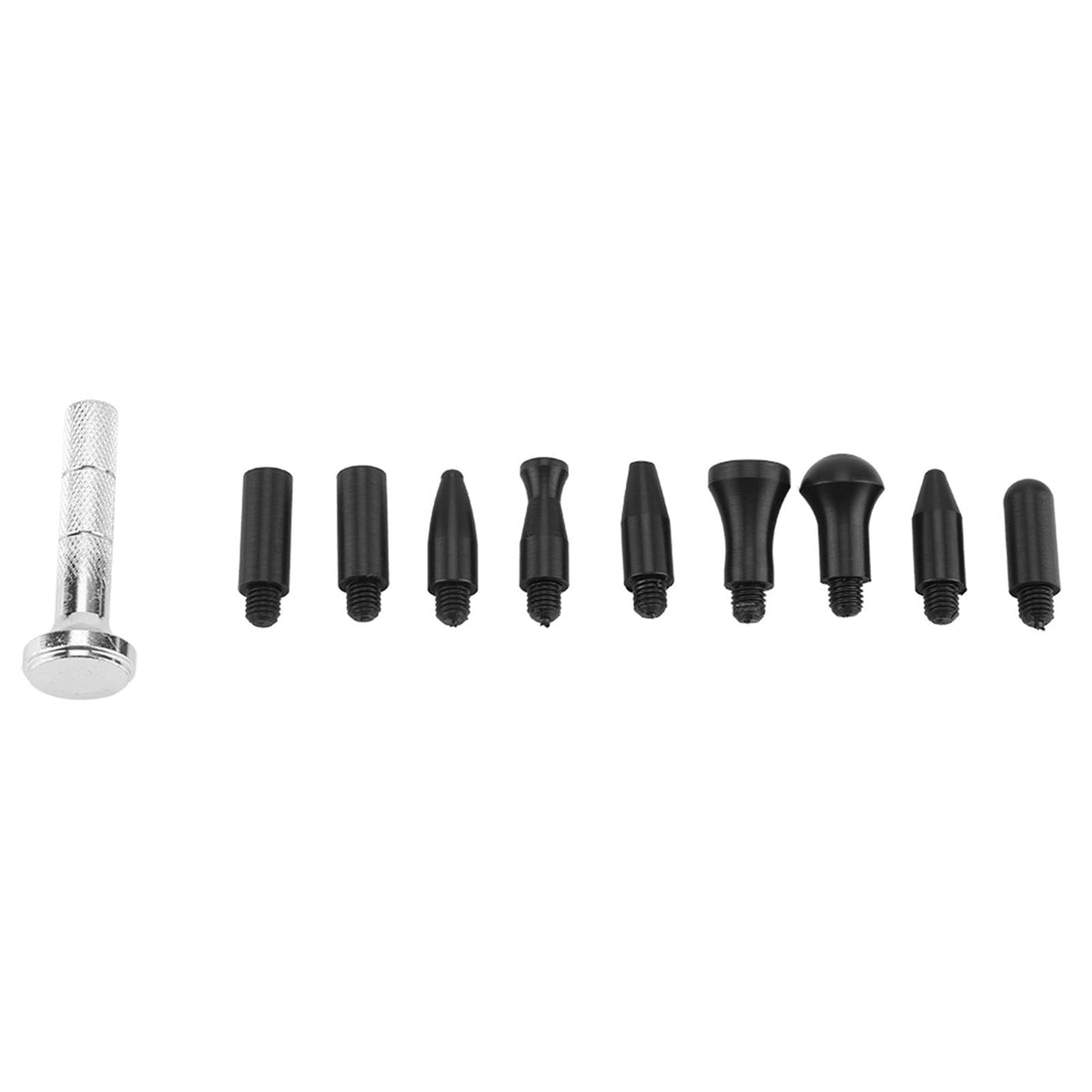 Knock Down Tools Tap Down Pen with Rubber Heads Paintless Dent Repair Hand Tool Set