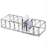 Plastic Washable Transparent Toiletry Rack Cosmetic Shelf Holder in Home Store