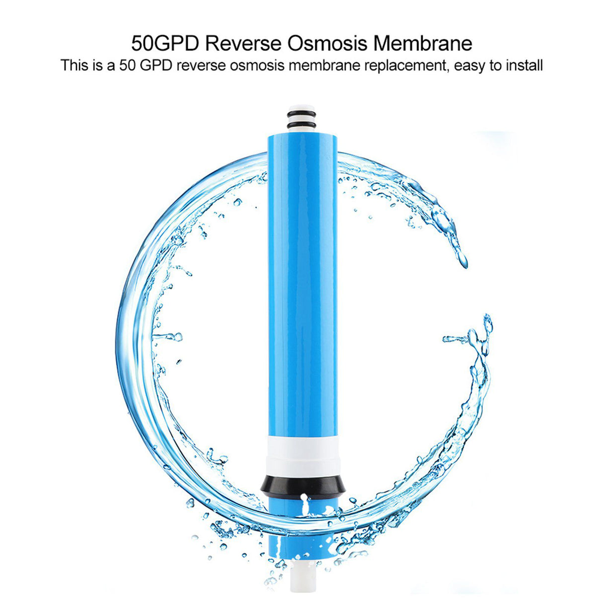 50GPD Reverse Osmosis Membrane RO Filter System Replacement for Household Pure Water Machine
