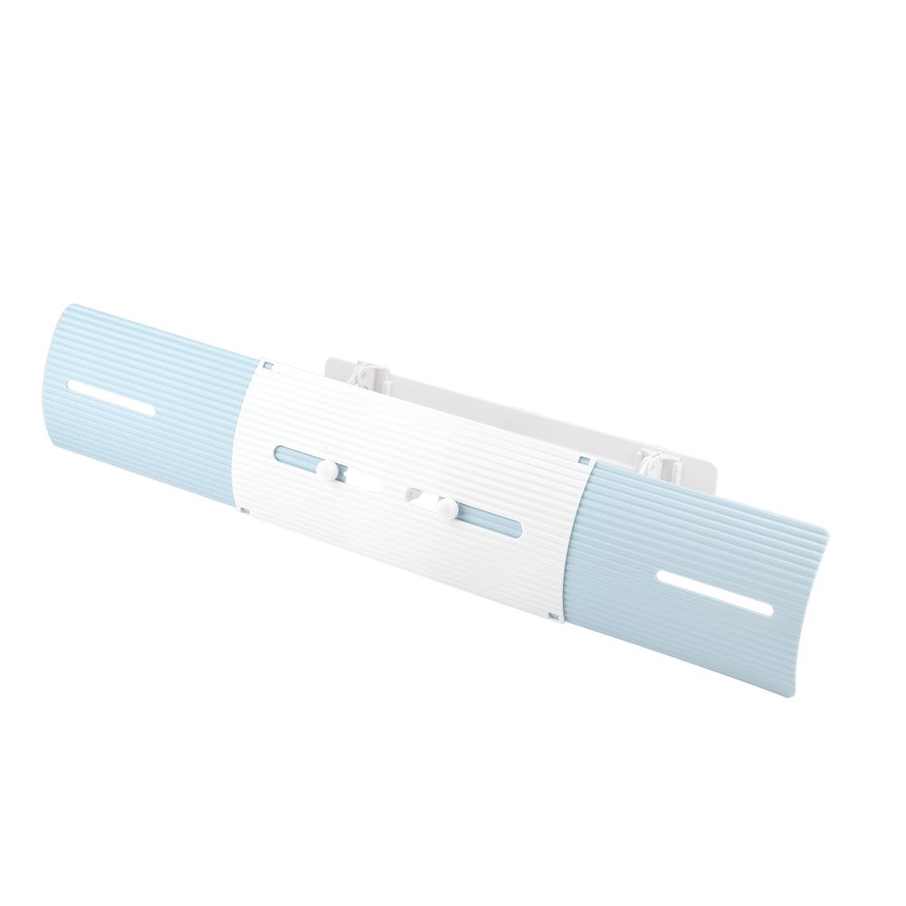 Anti wind Shield Air Conditioning Wind Shield Retractable Windshield Deflector Blue
