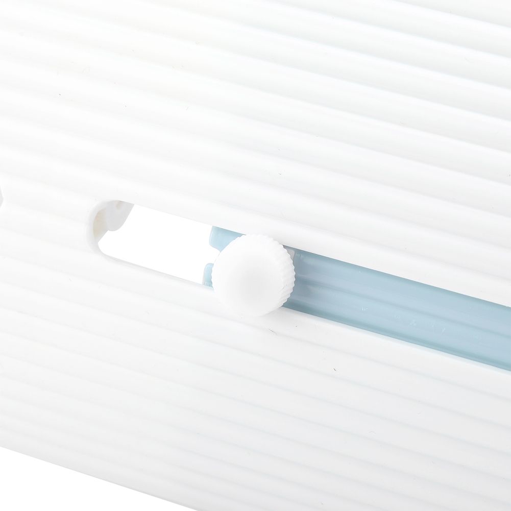 Anti wind Shield Air Conditioning Wind Shield Retractable Windshield Deflector Blue