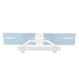 Anti wind Shield Air Conditioning Wind Shield Retractable Windshield Deflector Blue