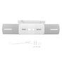 Anti wind Shield Air Conditioning Wind Shield Retractable Windshield Deflector Grey