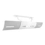 Anti wind Shield Air Conditioning Wind Shield Retractable Windshield Deflector Grey