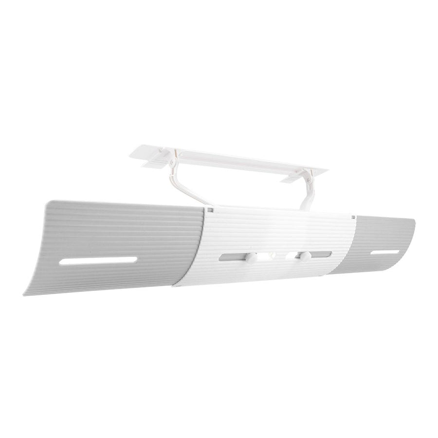 Anti wind Shield Air Conditioning Wind Shield Retractable Windshield Deflector Grey