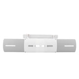 Anti wind Shield Air Conditioning Wind Shield Retractable Windshield Deflector Grey - Top-Down View