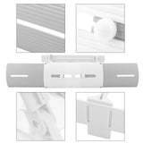 Anti wind Shield Air Conditioning Wind Shield Retractable Windshield Deflector Grey