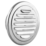 Stainless Steel Wall Air Vent Round Flat Grille Ducting Ventilation Cover Outlet Insect Mesh