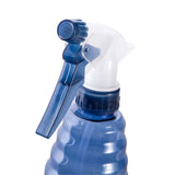 Watering Clean Spray Blue Bottle Transparent Plastic Hand Trigger Bottles for Garden(Tower) - Side View