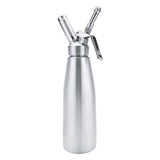 Stainless Steel Whipped Cream Dispenser Bundle With Three Nozzles 1000ml - Top-Down View