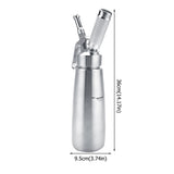 Stainless Steel Whipped Cream Dispenser Bundle With Three Nozzles 1000ml - Extra Image