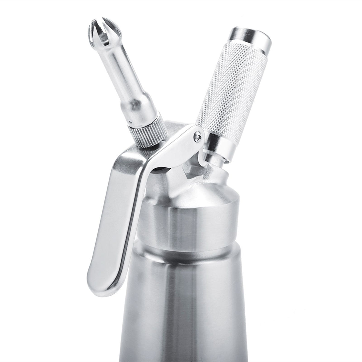 Stainless Steel Whipped Cream Dispenser Bundle With Three Nozzles 1000ml