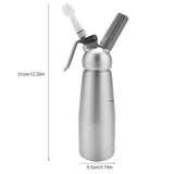 Aluminum Whipped Cream Dispenser Bundle With Three Nozzles Kitchen 1000ml - Extra Image