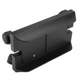 Removable Computer Case Stand Holder Bracket Desktop Mainframe Storage Rack with Brake(Black) - Low Angle