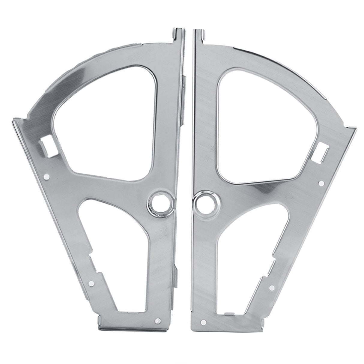 2Pcs Stainless Steel Shoes Drawer Cabinet Hinges Turing Rack Replacement Fittings(1 Layer)