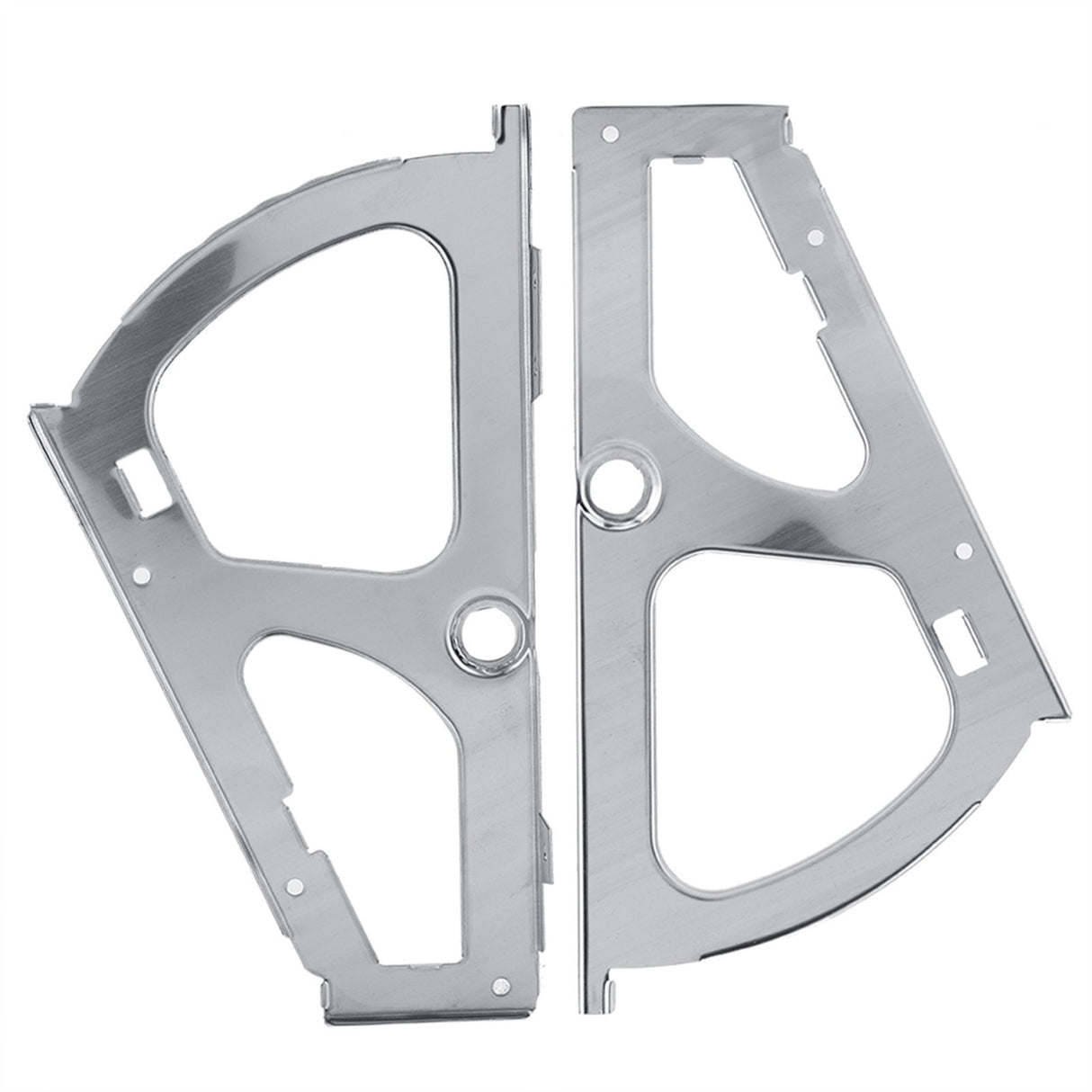 2Pcs Stainless Steel Shoes Drawer Cabinet Hinges Turing Rack Replacement Fittings(1 Layer)