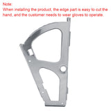 2Pcs Stainless Steel Shoes Drawer Cabinet Hinges Turing Rack Replacement Fittings(1 Layer)