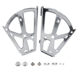 2Pcs Stainless Steel Shoes Drawer Cabinet Hinges Turing Rack Replacement Fittings(2 Layers) - Extra Image