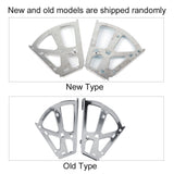 2Pcs Stainless Steel Shoes Drawer Cabinet Hinges Turing Rack Replacement Fittings(2 Layers)