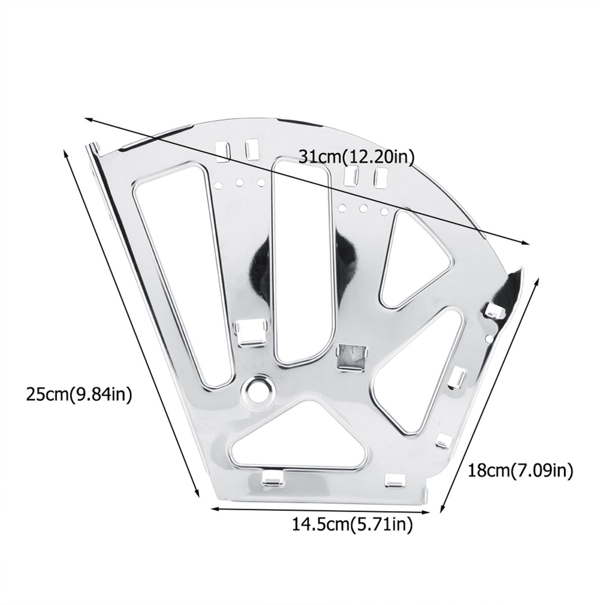2Pcs Stainless Steel Shoes Drawer Cabinet Hinges Turing Rack Replacement Fittings(3 Layers)
