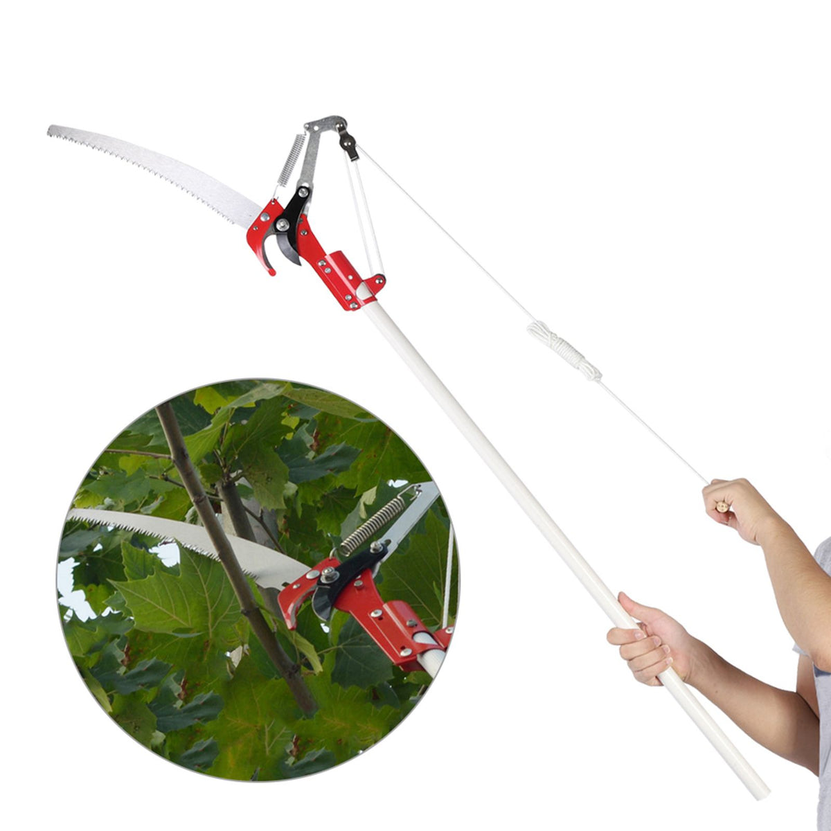 2 Wheels Sharp Garden Pruning Shear Tree Trimmer Clipper Trimming Tool