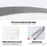 2 Wheels Sharp Garden Pruning Shear Tree Trimmer Clipper Trimming Tool