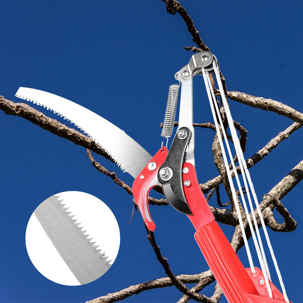 4 Wheels Sharp Garden Pruning Shear Tree Trimmer Clipper Trimming Tool