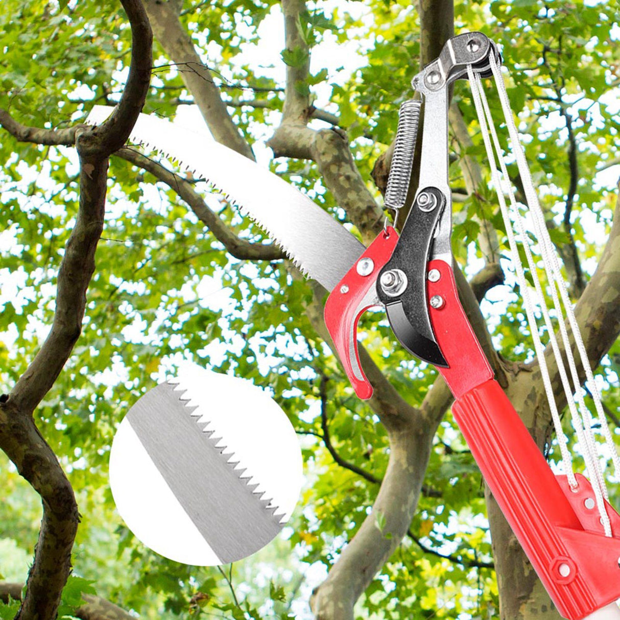 4 Wheels Sharp Garden Pruning Shear Tree Trimmer Clipper Trimming Tool