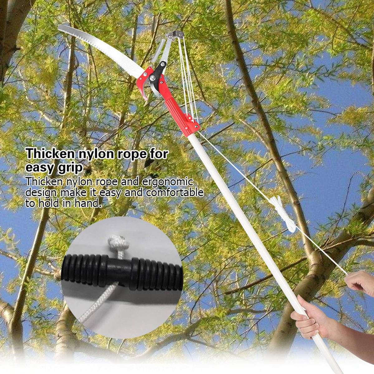 4 Wheels Sharp Garden Pruning Shear Tree Trimmer Clipper Trimming Tool