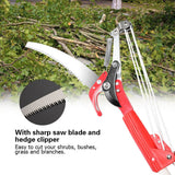 4 Wheels Sharp Garden Pruning Shear Tree Trimmer Clipper Trimming Tool - Extra Image